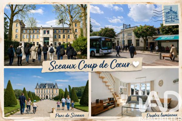 Appartement à vendre 4 pièces 60,5 m² Sceaux
