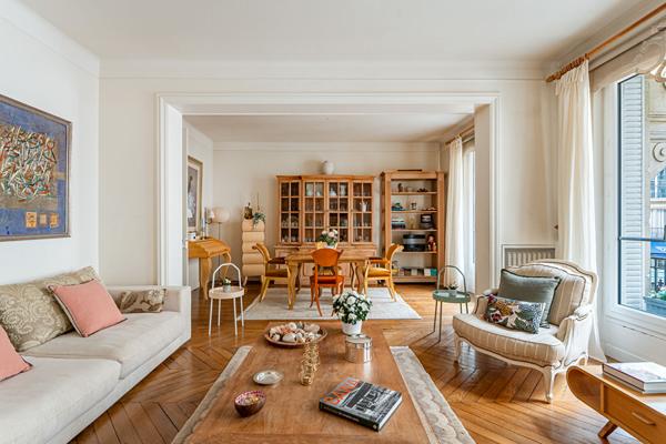 Élégance haussmannienne & calme absolu au coeur des Sablons