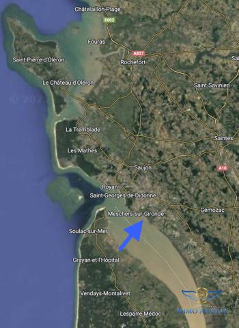 Terrain à bâtir de 1000 m2 à 500m des plages