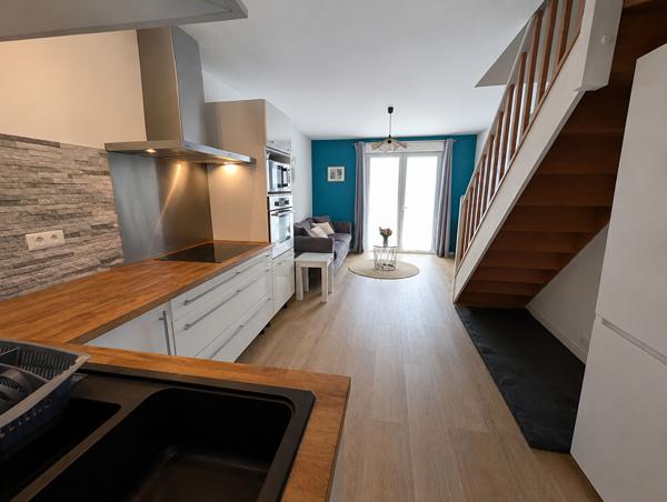 Maison à vendre, Capbreton centre ville, 50 m², 2 chambres, double terrasses, parking
