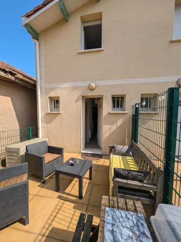 Maison à vendre, Capbreton centre ville, 50 m², 2 chambres, double terrasses, parking