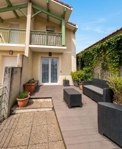 Maison à vendre, Capbreton centre ville, 50 m², 2 chambres, double terrasses, parking