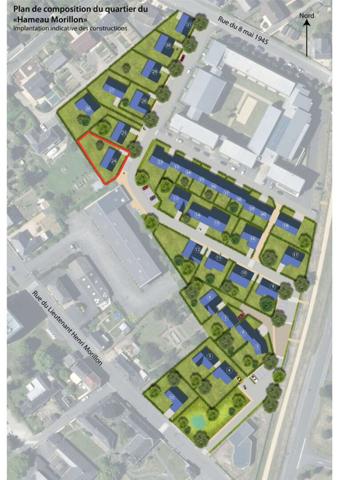 LOT 24 : Terrain de 546 m² constructible entièrement viabilisé, libre de constructeur et idéalement situé