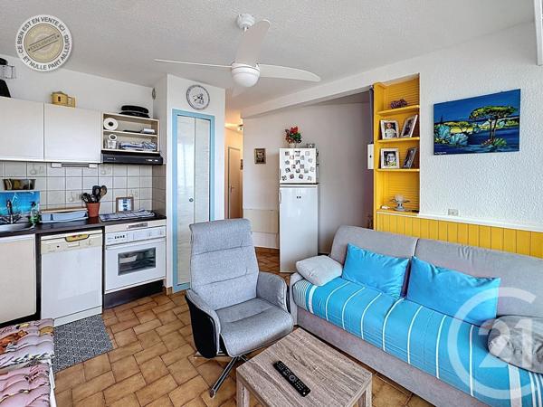 Appartement Studio Cabine à vendre  2 pièces - 23,15 m2 LE BARCARES - 66