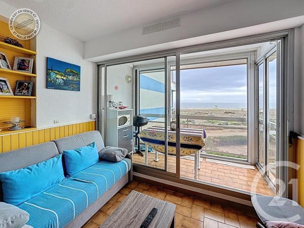 Appartement Studio Cabine à vendre  2 pièces - 23,15 m2 LE BARCARES - 66