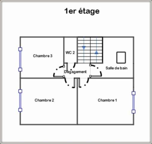 Maison à vendre 5 pièces 95 m² sous-sol total.
