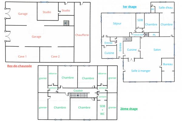 Maison à vendre 10 pièces 302 m² Limoges