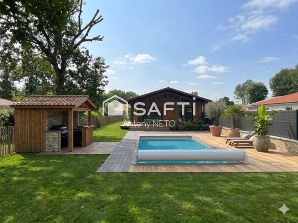 Maison à vendre entièrement rénovée, 3 chambres, Gujan Mestras