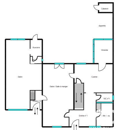 Maison à vendre 5 pièces 147 m² Chartres
