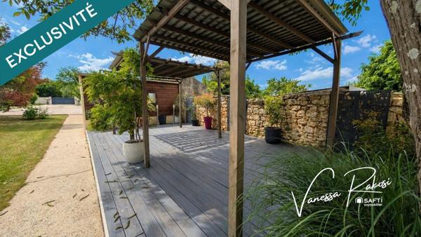 MAISON DE 115M2 3 CHAMBRES GARAGE ATELIER JARDIN