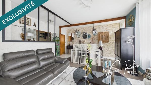 MAISON DE 115M2 3 CHAMBRES GARAGE ATELIER JARDIN