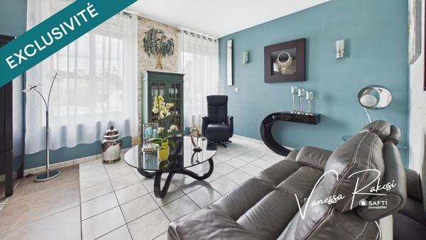 MAISON DE 115M2 3 CHAMBRES GARAGE ATELIER JARDIN