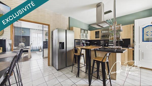 MAISON DE 115M2 3 CHAMBRES GARAGE ATELIER JARDIN