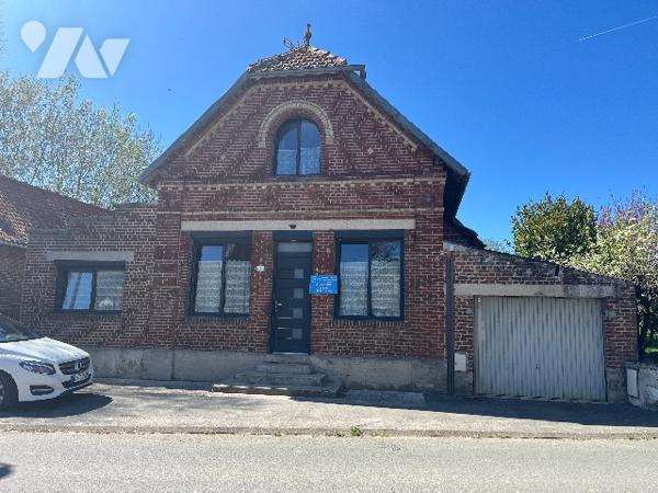 Maison 3 chambres avec terrain et garage