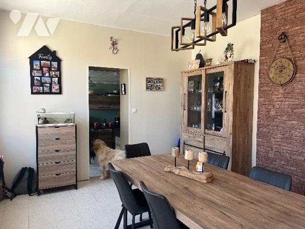 Maison 3 chambres avec terrain et garage