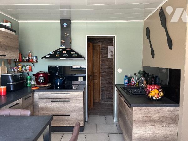 Maison 3 chambres avec terrain et garage