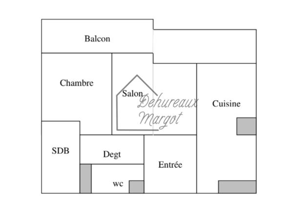 Appartement 2 pièces - 55 m² Exclusivité