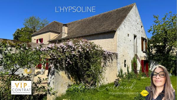 EXCLUSIVITÉ VIP - PROCHE HOUDAN 12MN - Maison de Maître - 3 chambres + potentiel -garage - terrain environ 650 m² - 349600 euros HAI