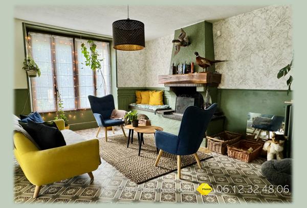 EXCLUSIVITÉ VIP - PROCHE HOUDAN 12MN - Maison de Maître - 3 chambres + potentiel -garage - terrain environ 650 m² - 349600 euros HAI