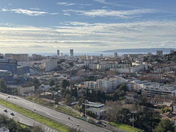 Marseille (13012) À vendre – Appartement T4 de 91 m² avec cave – Vue mer – Montolivet, Marseille 12e