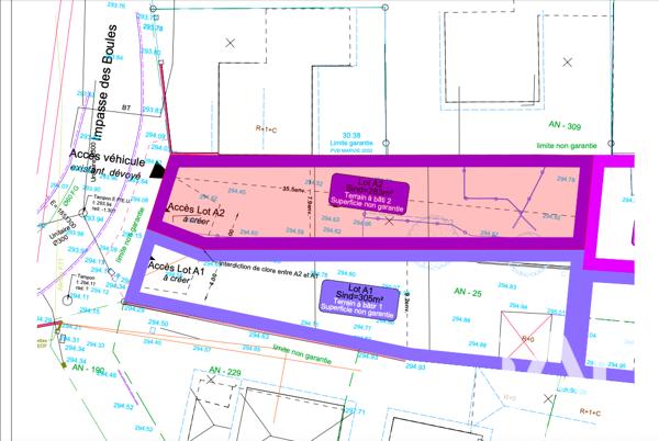 Terrain à vendre 283 m² Saint-André-de-Corcy