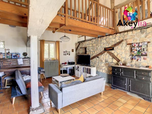 Saint-Agnan (71160) A VENDRE - LES GUERREAUX - LONGÈRE AVEC TERRAIN 9419 m²