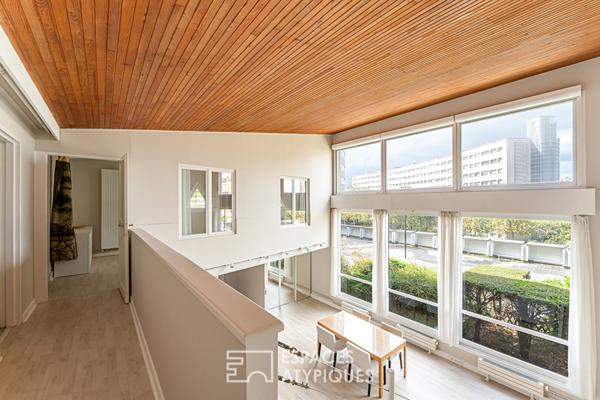 Atelier d’artiste en duplex, esprit maison