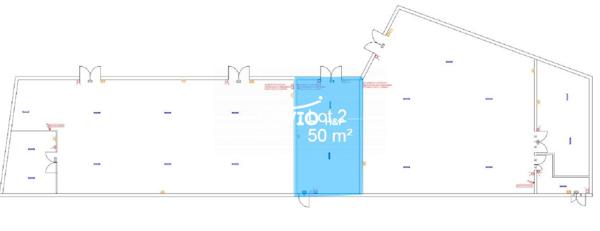 Local commercial neuf 50 m²