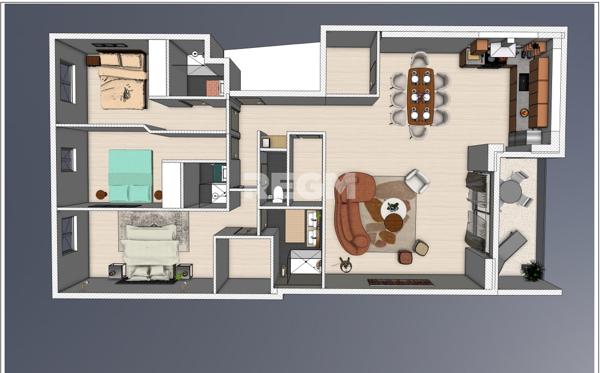 Pau (64000) PAU - APPARTEMENT T4 NEUF