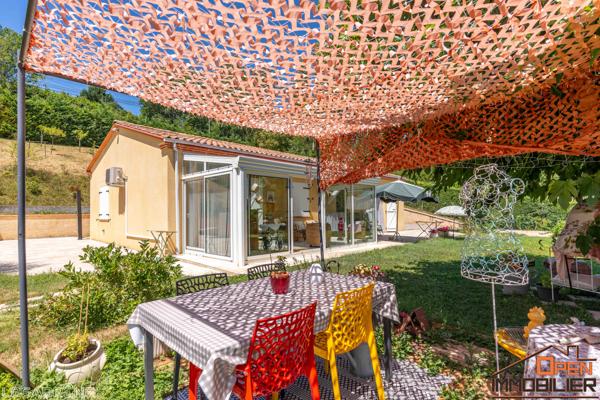 Plain-pied T4 avec jardin