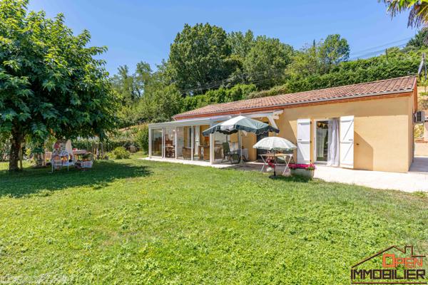Plain-pied T4 avec jardin
