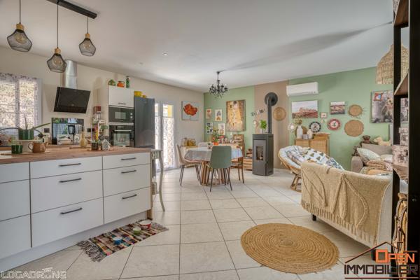 Plain-pied T4 avec jardin