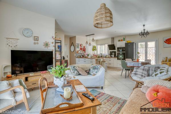 Plain-pied T4 avec jardin