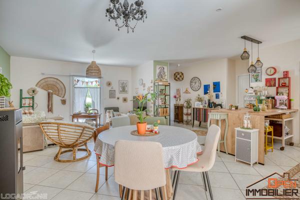 Plain-pied T4 avec jardin
