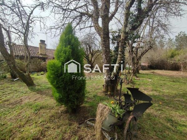 MAISON LANDAISE  A RESTAURER AVEC JARDIN