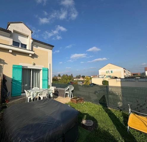 EXCLUSIVITÉ – Superbe duplex avec jardin terrasse et garage – Saint-Just-Saint-Rambert