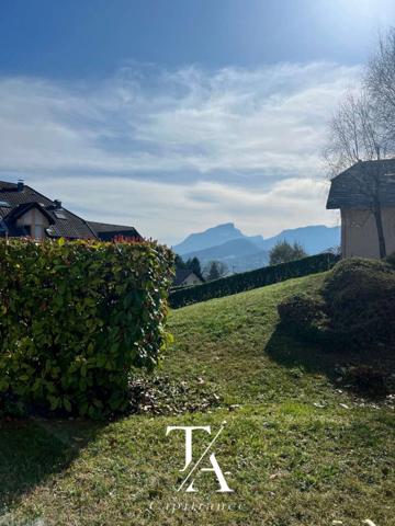 Appartement T3 à Bassens de 62 m2 en rez-de-jardin – plein sud, terrasses, sans vis-à-vis, garage et cave