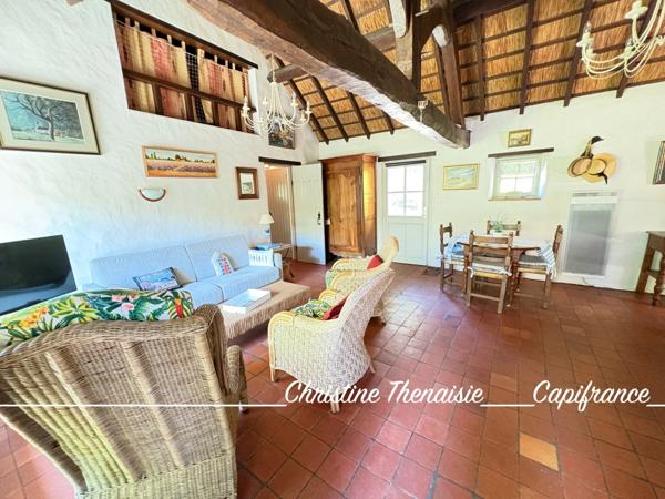 Maison À Vendre : Bourrine et bourrineau - 4 chambres dans Domaine sécurisé avec piscine et tennis (Saint Jean de Monts)