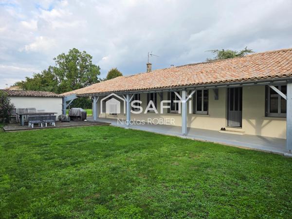 Maison trois chambres, jardin, garage !
