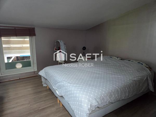 Maison trois chambres, jardin, garage !