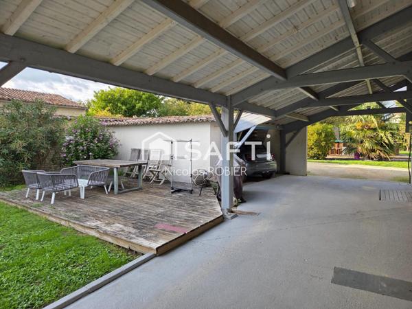 Maison trois chambres, jardin, garage !