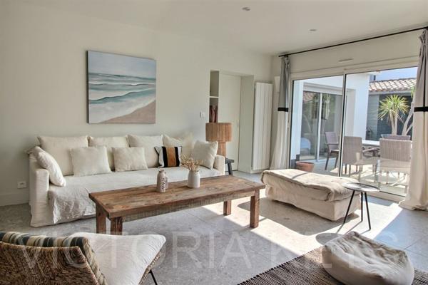 Immobilier île de Ré, Maison de plain-pied à vendre, La Flotte en Ré.