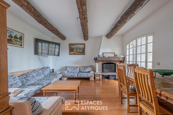 Maison dans résidence avec piscines sur les hauteurs d’Antibes