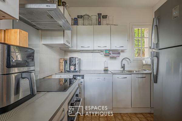 Maison dans résidence avec piscines sur les hauteurs d’Antibes