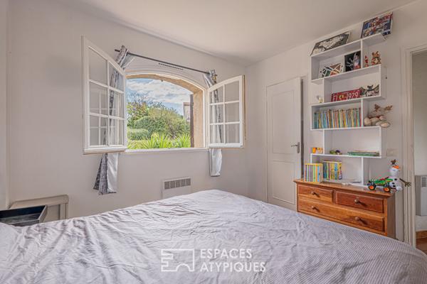 Maison dans résidence avec piscines sur les hauteurs d’Antibes