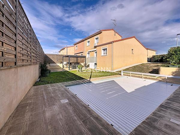 Maison moderne et récente avec piscine dans quartier calme sur Rivesaltes