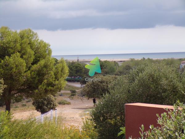 Superbe Appartement T3 Terrasse et jardin Avec Vue Mer et Clape