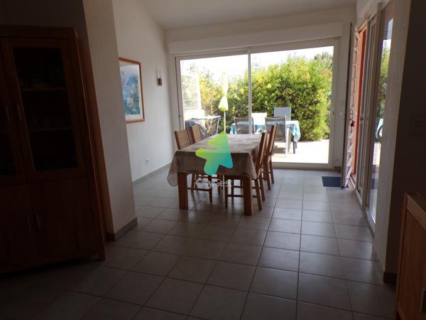 Superbe Appartement T3 Terrasse et jardin Avec Vue Mer et Clape