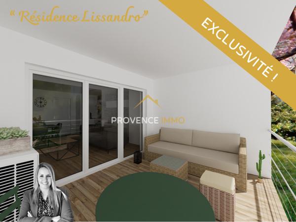 Miramas (13140) Bienvenue à la Résidence neuve Lissandro - 14 appartements - du 2 au 4 pièces - Eligible PTZ