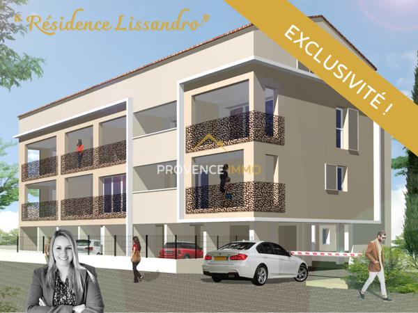 Miramas (13140) Bienvenue à la Résidence neuve Lissandro - 14 appartements - du 2 au 4 pièces - Eligible PTZ